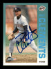 Pat Clements Autographed 1992 Fleer Card #602 San Diego Padres SKU #222200