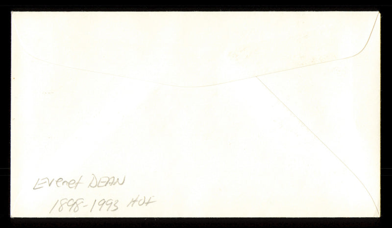 Everett Dean Autographed 1991 100th Anniversary First Day Cover Indiana SKU #222255