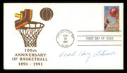 Harry Litwack Autographed 1991 100th Anniversary First Day Cover Temple SKU #222264