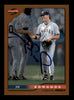 Jim Edmonds Autographed 1996 Score Dugout Card #4 California Angels SKU #222239