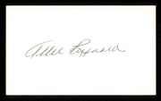 Allie Reynolds Autographed 3x5 Index Card New York Yankees SKU #222507
