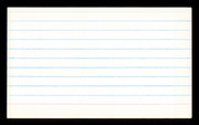 Allie Reynolds Autographed 3x5 Index Card New York Yankees SKU #222507