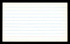 Allie Reynolds Autographed 3x5 Index Card New York Yankees SKU #222507