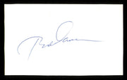 Rod Carew Autographed 3x5 Index Card Minnesota Twins Glued To 3x5 Photo SKU #222515