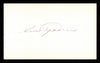 Luis Aparicio Autographed 3x5 Index Card Chicago White Sox SKU #222522
