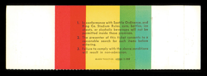 1984 NCAA Basketball Tournament Semi Finals Unsigned Full Ticket Georgetown SKU #222601