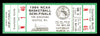 1984 NCAA Basketball Tournament Semi Finals Unsigned Full Ticket Georgetown SKU #222602