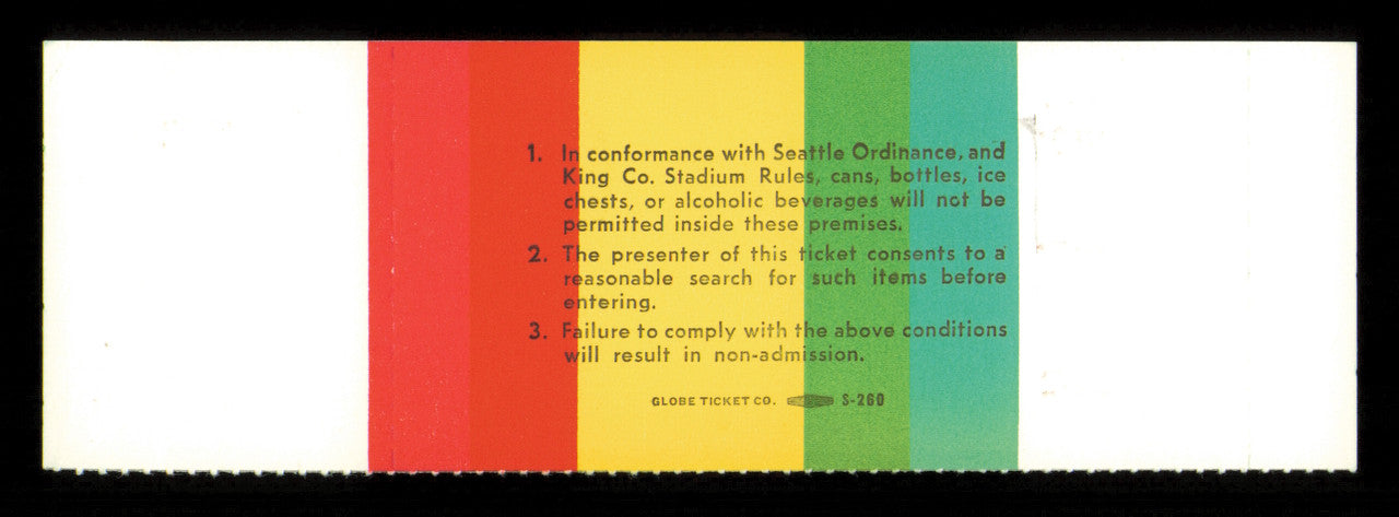 1984 NCAA Basketball Tournament Semi Finals Unsigned Full Ticket Georgetown SKU #222603