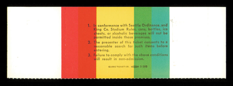 1984 NCAA Basketball Tournament Semi Finals Unsigned Full Ticket Georgetown SKU #222603