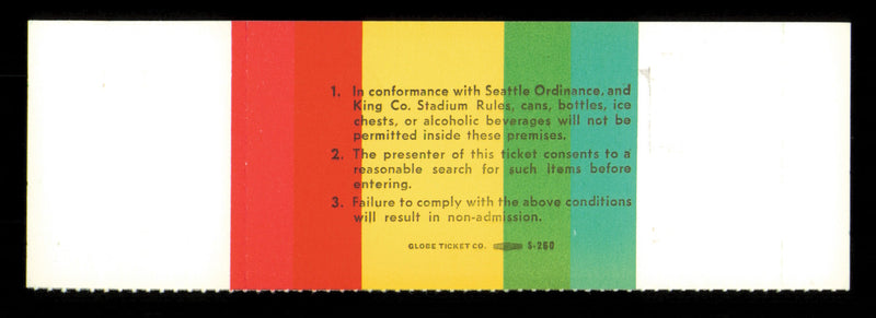 1984 NCAA Basketball Tournament Semi Finals Unsigned Full Ticket Georgetown SKU #222605