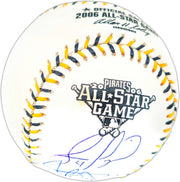 Ichiro Suzuki & Jose Lopez Autographed Official 2006 All Star Game Logo Game Baseball Seattle Mariners IS Holo & Beckett BAS Witness QR Stock #238612