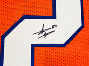 Denver Broncos Steve Atwater Autographed Orange Jersey Beckett BAS Witness Stock #238329