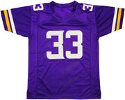 Minnesota Vikings Aaron Jones Autographed Purple Jersey Beckett BAS Witness Stock #238330