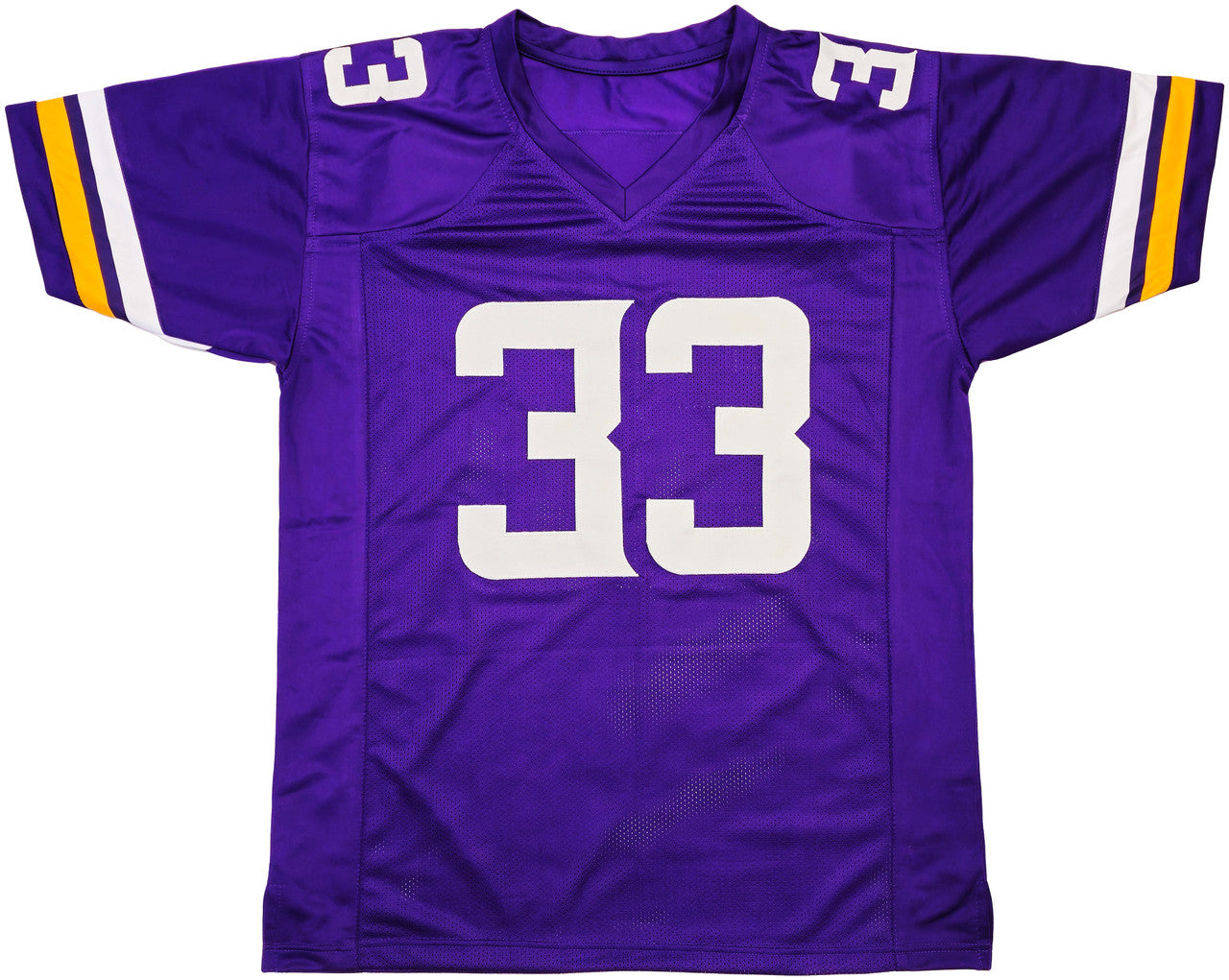 Minnesota Vikings Aaron Jones Autographed Purple Jersey Beckett BAS Witness Stock #238330