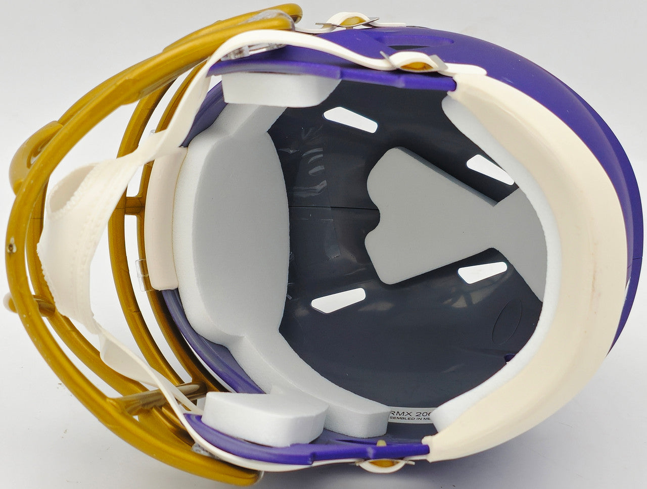 Rashod Bateman Autographed Baltimore Ravens 2024 Alternate Purple Speed Mini Helmet Beckett BAS Witness Stock #238351