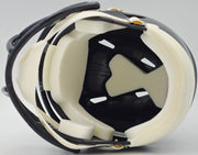 Rashod Bateman Autographed Baltimore Ravens Black Speed Mini Helmet Beckett BAS Witness Stock #238352