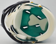 Jalen Carter Autographed Philadelphia Eagles Green Speed Mini Helmet Beckett BAS Witness Stock #238567