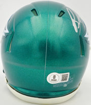 Brandon Graham Autographed Philadelphia Eagles Green Speed Mini Helmet Beckett BAS Witness Stock #238570