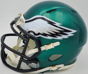 Brandon Graham Autographed Philadelphia Eagles Green Speed Mini Helmet Beckett BAS Witness Stock #238570