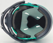 Jalen Carter Autographed Philadelphia Eagles Rave Green Speed Mini Helmet Beckett BAS Witness Stock #238568