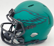 Brandon Graham Autographed Philadelphia Eagles Rave Green Speed Mini Helmet Beckett BAS Witness Stock #238571