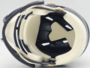 Jalen Carter Autographed Philadelphia Eagles 2022 Alternate Black Speed Mini Helmet Beckett BAS Witness Stock #238569