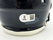 Darius Slay Jr. Autographed Philadelphia Eagles 2022 Alternate Black Speed Mini Helmet Beckett BAS Witness Stock #238576