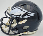 Darius Slay Jr. Autographed Philadelphia Eagles 2022 Alternate Black Speed Mini Helmet Beckett BAS Witness Stock #238576