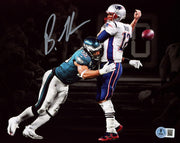 Brandon Graham Autographed 8x10 Photo Philadelphia Eagles Super Bowl 52 SB LII Tom Brady Sack Fumble Beckett BAS Witness Stock #238574