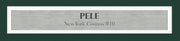 New York Cosmos Pele Autographed Framed White Jersey Beckett BAS Stock #265450
