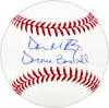 Don Mattingly Autographed Official MLB Baseball New York Yankees "Donnie Baseball" Beckett BAS Witness Stock #224692