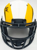Kyren Williams Autographed Los Angeles Rams Lunar Eclipse White Speed Mini Helmet Beckett BAS Witness Stock #224760