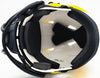 Kyren Williams Autographed Los Angeles Rams Lunar Eclipse White Speed Mini Helmet Beckett BAS Witness Stock #224760