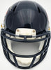DJ Moore Autographed Chicago Bears Blue Speed Mini Helmet Beckett BAS Witness Stock #224750