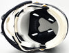 DJ Moore Autographed Chicago Bears Blue Speed Mini Helmet Beckett BAS Witness Stock #224750