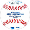 Don Mattingly Autographed Official MLB Baseball New York Yankees "Hit Man" Beckett BAS Witness Stock #224691