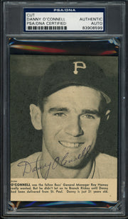 Danny O'Connell Autographed 3.5x5 Magazine Page Photo Pittsburgh Pirates PSA/DNA #83908599