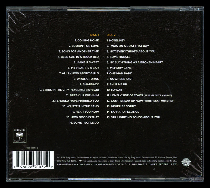 Old Dominion Autographed "Odies But Goodies" CD Cover Signed By All 5 Band Members Beckett BAS #AE08283