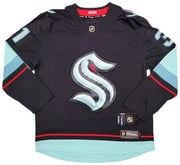 Seattle Kraken Philipp Grubauer Autographed Blue Fanatics Jersey Size XL Fanatics Holo Stock #211745