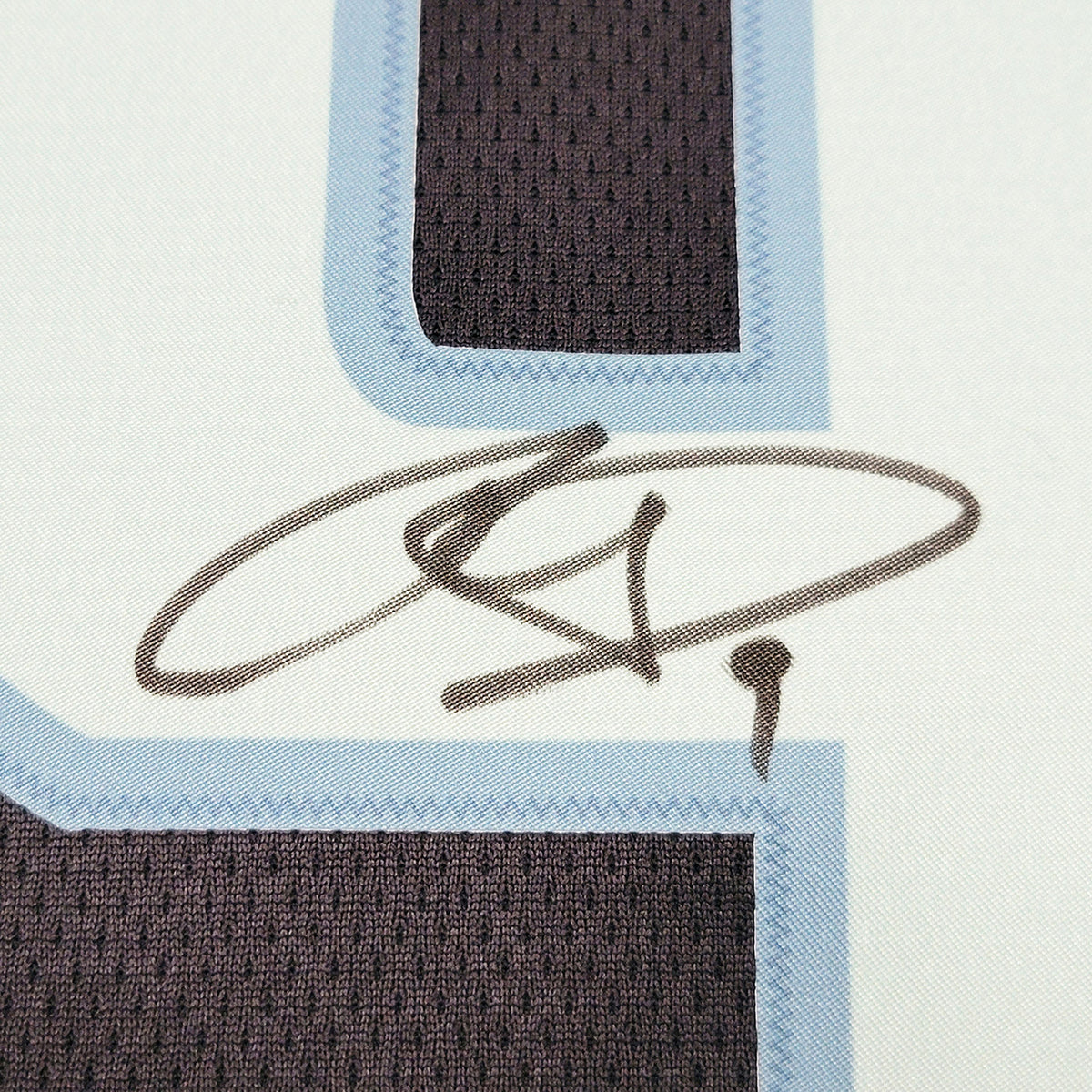 Seattle Kraken Ryan Donato Autographed Blue Fanatics Jersey Size XL "1st Kraken Goal" Fanatics Holo Stock #211730