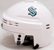 Ryan Donato Autographed Seattle Kraken White Mini Helmet Fanatics Holo Stock #211733
