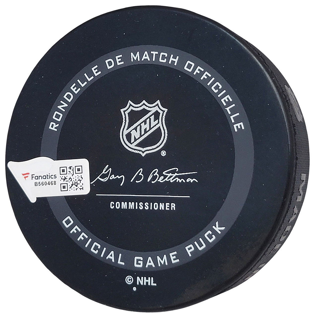 Ryan Donato Autographed Official Seattle Kraken Inaugural Season Logo Hockey Game Puck Fanatics Holo Stock #211732