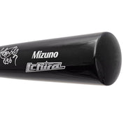 Ichiro Suzuki & Pete Rose Autographed Black Mizuno Player Model Bat Seattle Mariners "Hits" PR Holo & IS Holo Stock #212164