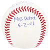 Ichiro Suzuki Autographed Official MLB Baseball Seattle Mariners "MLB Debut 4-2-01" IS Holo Stock #212161