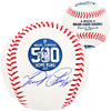 Miguel Cabrera Autographed Official MLB 500 Home Run HR Logo Baseball Detroit Tigers Beckett BAS Witness Stock #212231