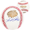 Miguel Cabrera Autographed Official 2003 World Series Logo Baseball Detroit Tigers Beckett BAS Witness Stock #212233