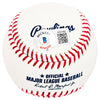 Dwight "Doc" Gooden Autographed Official MLB Baseball New York Mets "85 NL CY" Beckett BAS Witness Stock #212242