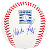 Wade Boggs Autographed Official Hall Of Fame HOF Logo Baseball Boston Red Sox Beckett BAS Witness Stock #212244