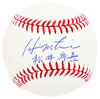 Hideki Matsui Autographed Official MLB Baseball New York Yankees Signed In English & Japanese Beckett BAS Witness Stock #212245