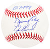 David Cone & Joe Girardi Autographed Official MLB Baseball New York Yankees "PG 7.18.99" Beckett BAS Witness Stock #212252